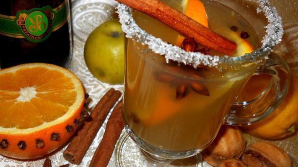 Как приготовить глинтвейн из белого вина