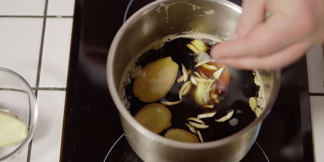 Рецепт глинтвейна на темном пиве