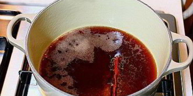 Рецепт глинтвейна с грейпфрутом и яблоком