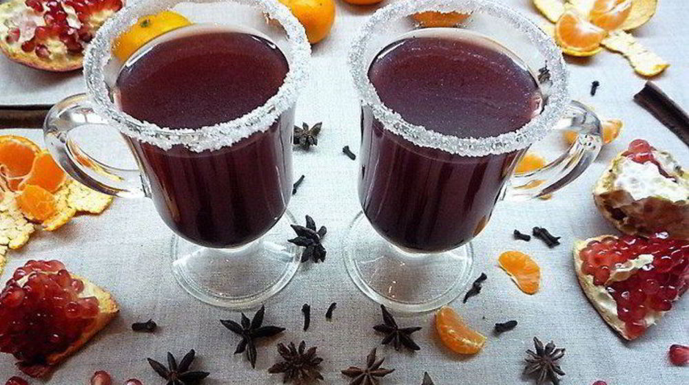 Как приготовить гранатовый глинтвейн