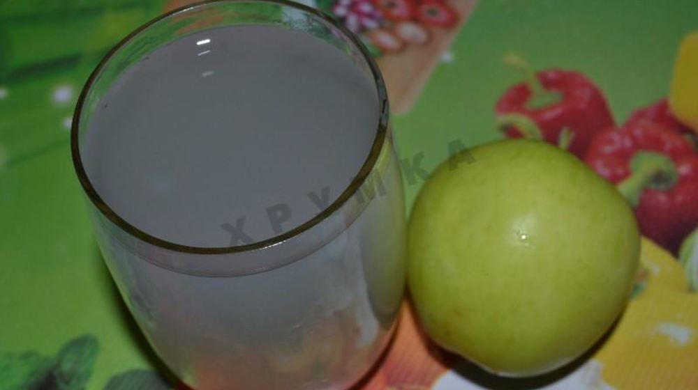Как приготовить кисель из яблок