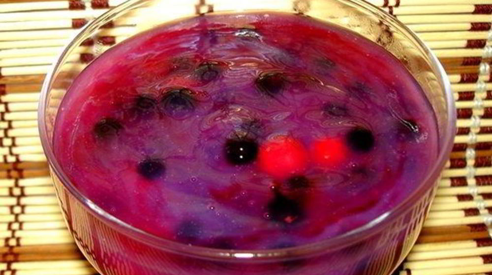 Как приготовить кисель плодово-ягодный