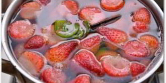 Рецепт клубничного киселя