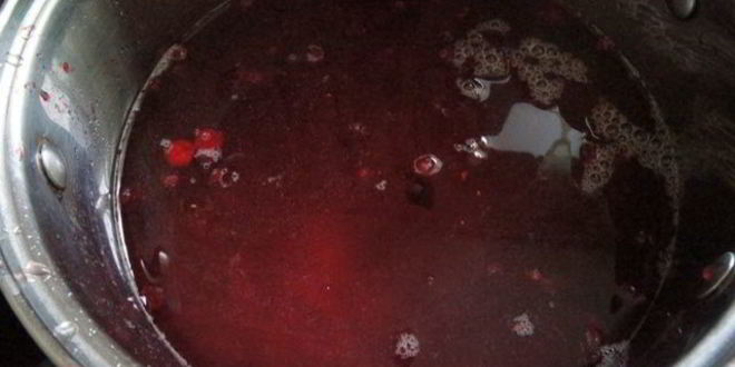 Рецепт клюквенного киселя