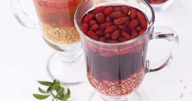 Рецепт Льняного киселя с ягодами годжи