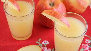 Рецепт Яблочного киселя с белым вином