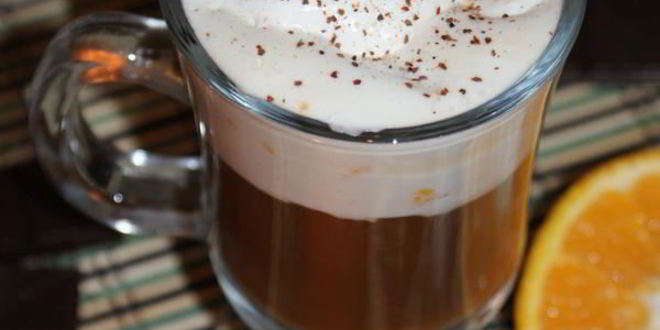 Рецепт апельсинового кофе