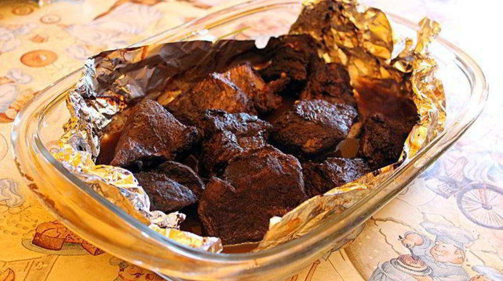 Как приготовить говядину, запеченную в кофе