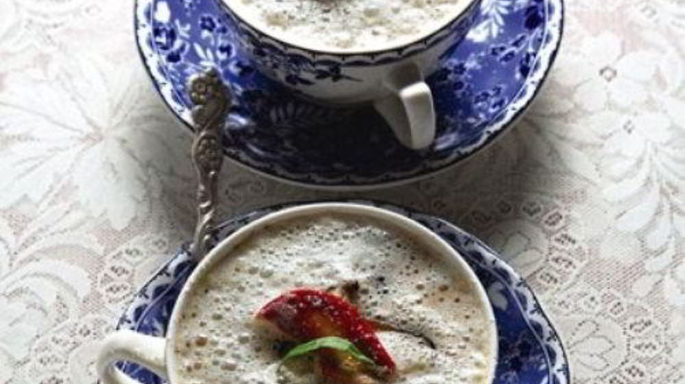 Как приготовить грибное капучино