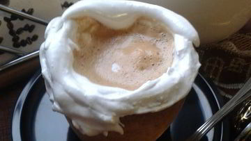 Рецепт Имбирного кофе в съедобной кружке