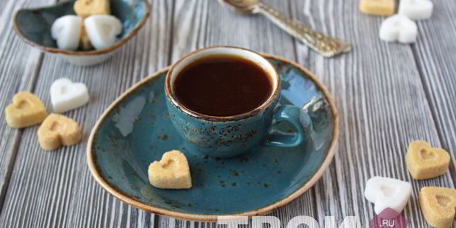 Рецепт карамельного кофе