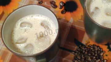 Рецепт Холодного кофе айс латте по-вьетнамски с тапиокой