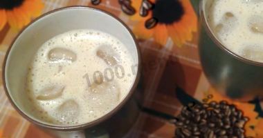 Рецепт Холодного кофе айс латте по-вьетнамски с тапиокой
