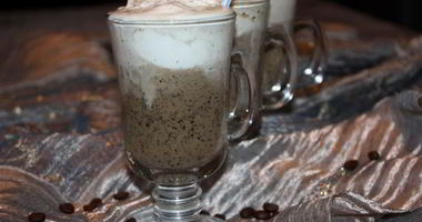 Рецепт Кофе гляссе со страчателлой