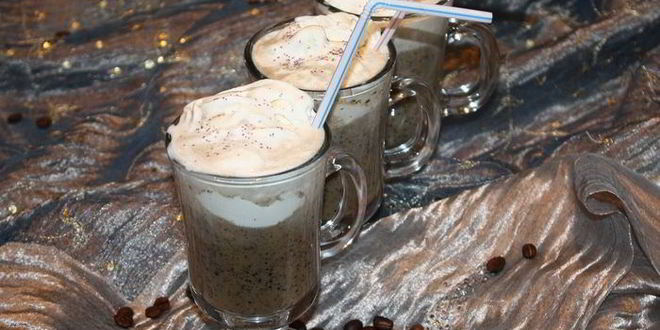 Рецепт кофе гляссе со страчателлой