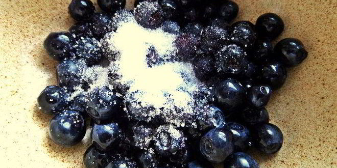 Рецепт кофе с черникой