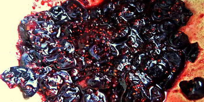 Рецепт кофе с черникой