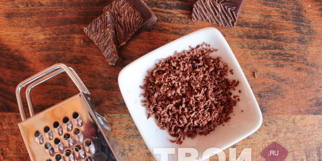 Рецепт кофе с шоколадом