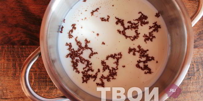 Рецепт кофе с шоколадом