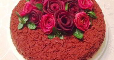 Рецепт Наполеона с горьким шоколадом, кофе и миндальной пастой