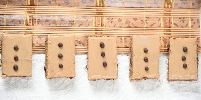 Рецепт полосок эспрессо