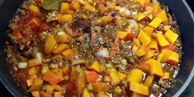 Рецепт тыквенного чили с кофе