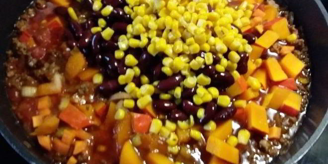 Рецепт тыквенного чили с кофе