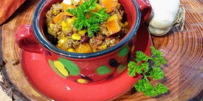 Рецепт тыквенного чили с кофе