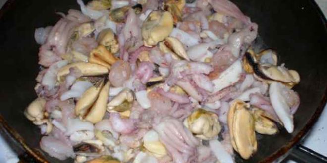 Рецепт коктейля морского жареного с сыром