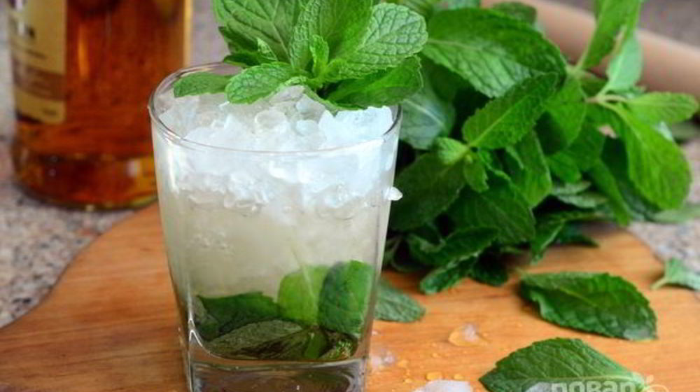 Как приготовить коктейль с мятой