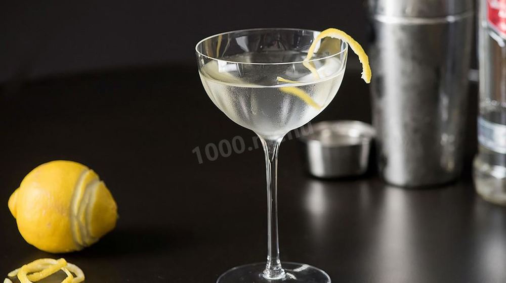Как приготовить мартини драй коктейль