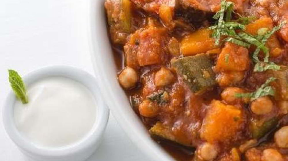 Как приготовить таджин с нутом и баклажанами