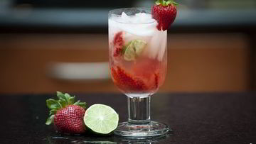 Рецепт Коктейля Клубничнаи Маргариты