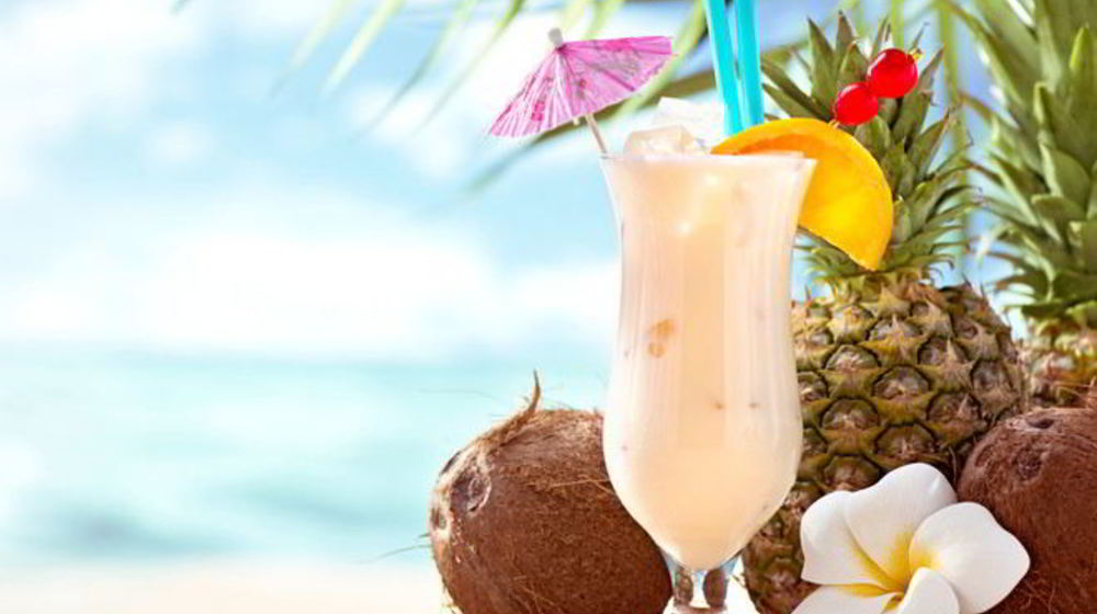 Как приготовить коктейль пина колада