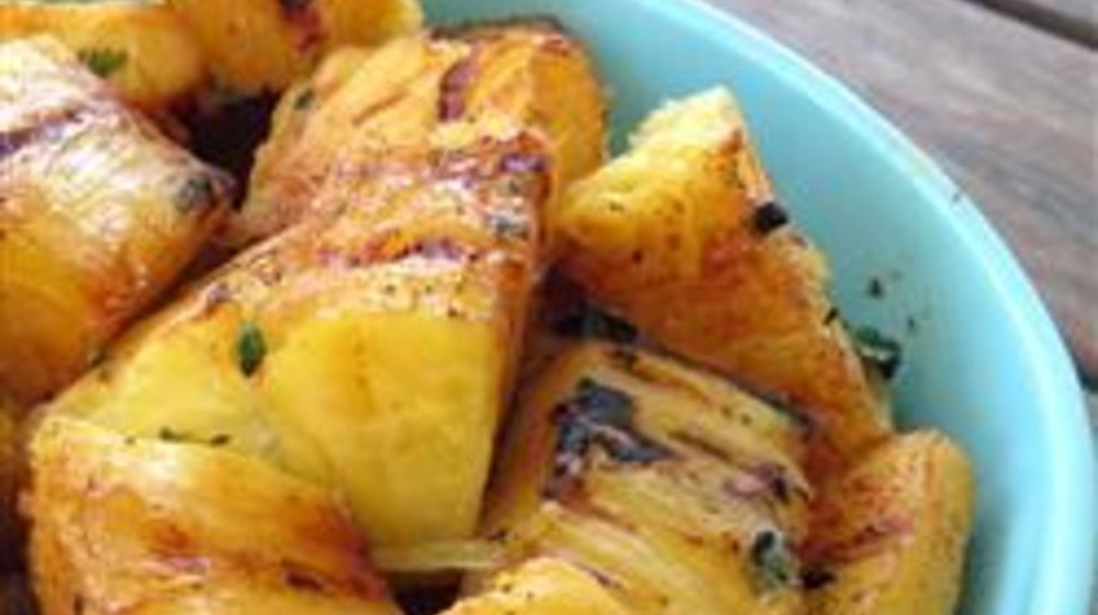 Как приготовить ананас-гриль с текилой