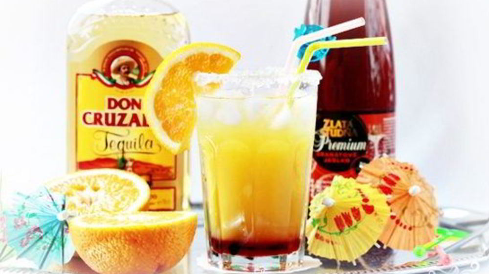 Как приготовить коктейль текила-санрайз