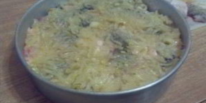 Рецепт линя, тушеного с вином и шампиньонами