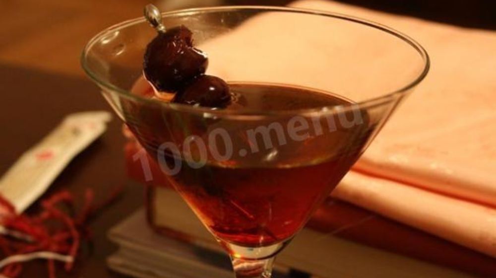 Как приготовить коктейль манхеттен