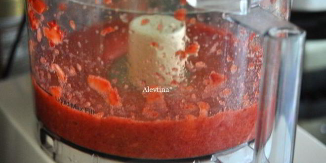 Рецепт клубничной граниты с водкой