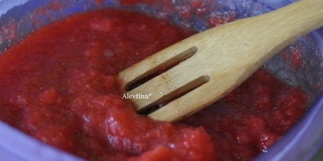 Рецепт клубничной граниты с водкой