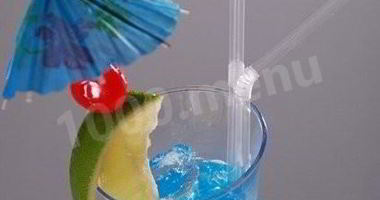 Рецепт Коктейля Голубая лагуна