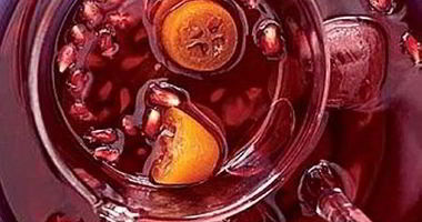 Рецепт Коктейля с кумкватом и гранатом