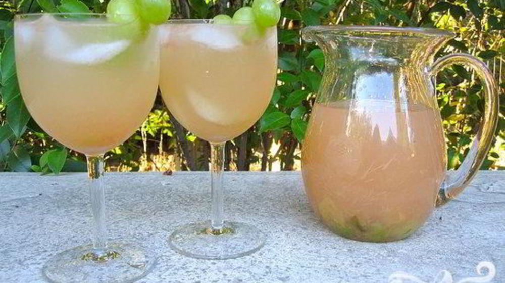 Как приготовить коктейль с виноградом