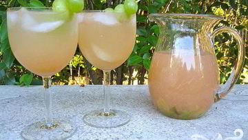 Рецепт Коктейля с виноградом
