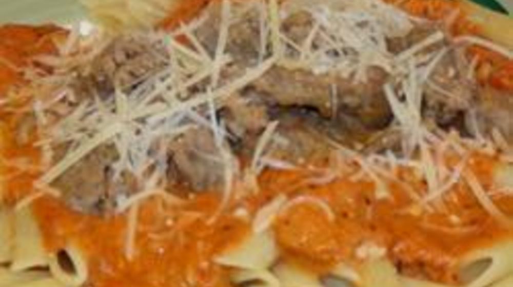 Как приготовить пасту пенне с водкой