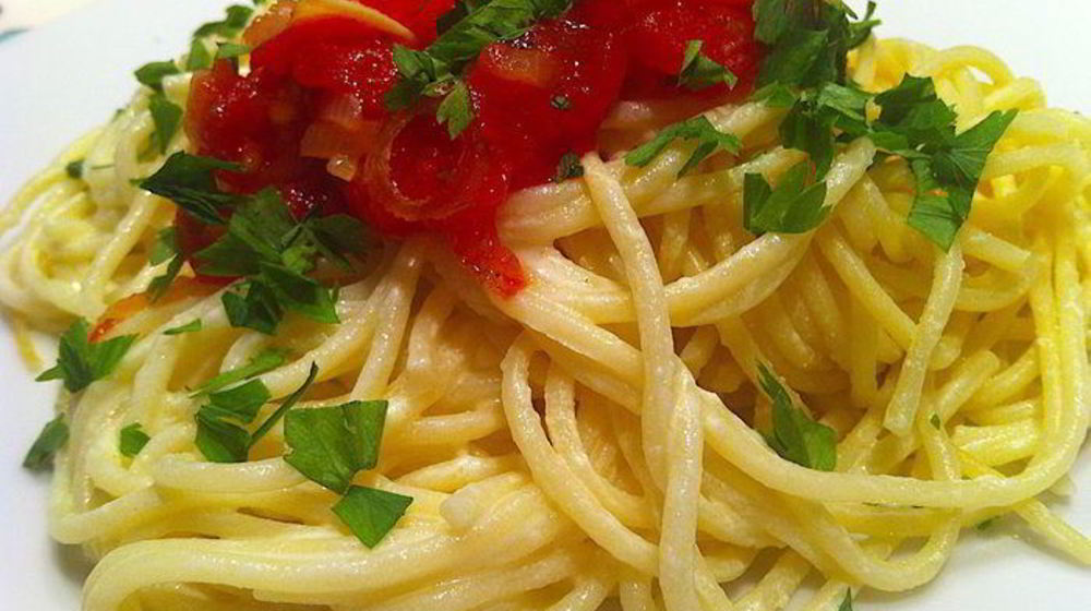 Как приготовить спагетти с водкой