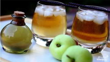 Рецепт Яблочно-имбирного коктейль