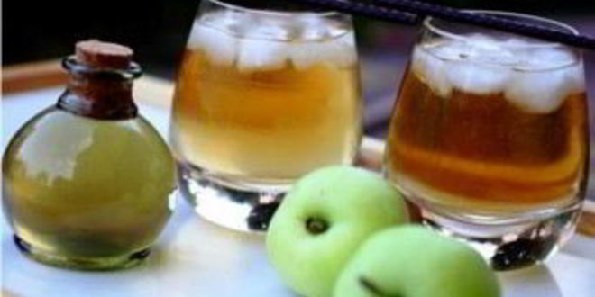 Рецепт яблочно-имбирного коктейль