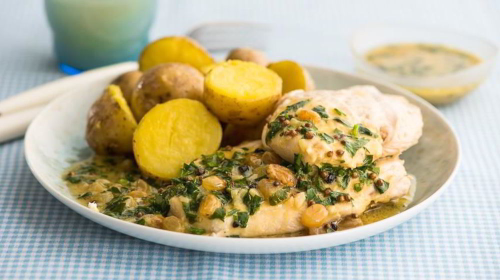 Как приготовить куриную грудку, пошированную в квасе