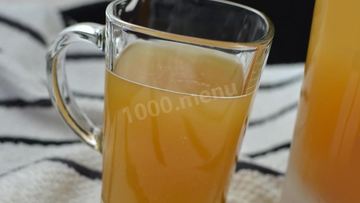 Рецепт Кваса из березового сока с медом